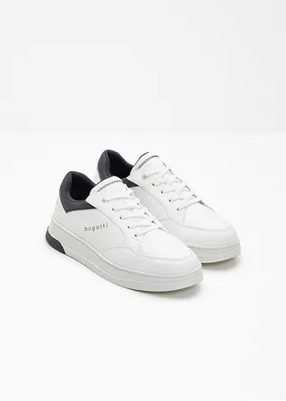 bonprix Lässiger Bugatti Sneaker im sportlichen Design - weiß Fabrikverkauf