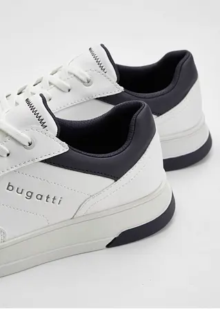 bonprix Lässiger Bugatti Sneaker im sportlichen Design - weiß Fabrikverkauf