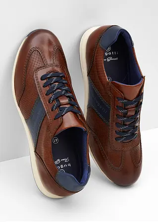 bonprix Robuster Bugatti Sneaker aus Leder - braun - Herren Limitierter Zeitrabatt