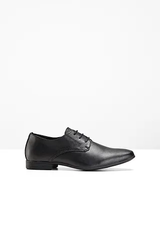 bonprix Klassischer Herren-Schnürschuh in eleganter Optik - schwarz Günstig kaufen