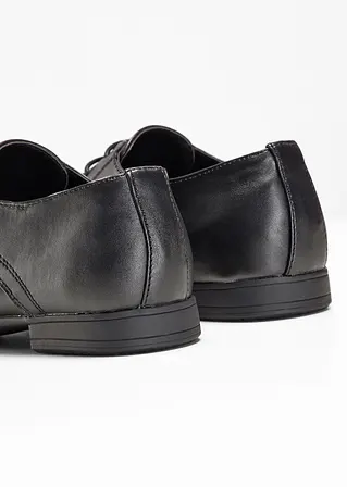 bonprix Klassischer Herren-Schnürschuh in eleganter Optik - schwarz Günstig kaufen