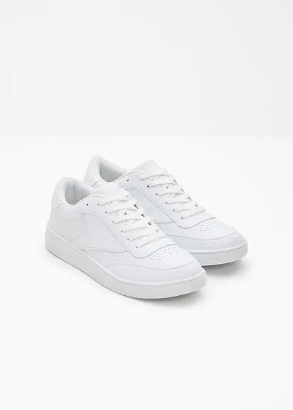 bonprix Lässiger Sneaker im sportlichen Design - weiß - Herren Lagerräumung