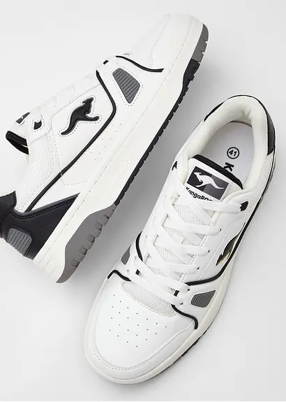 bonprix Sportlicher Kangaroos Sneaker mit vielen Details - weiß Heißer Verkauf