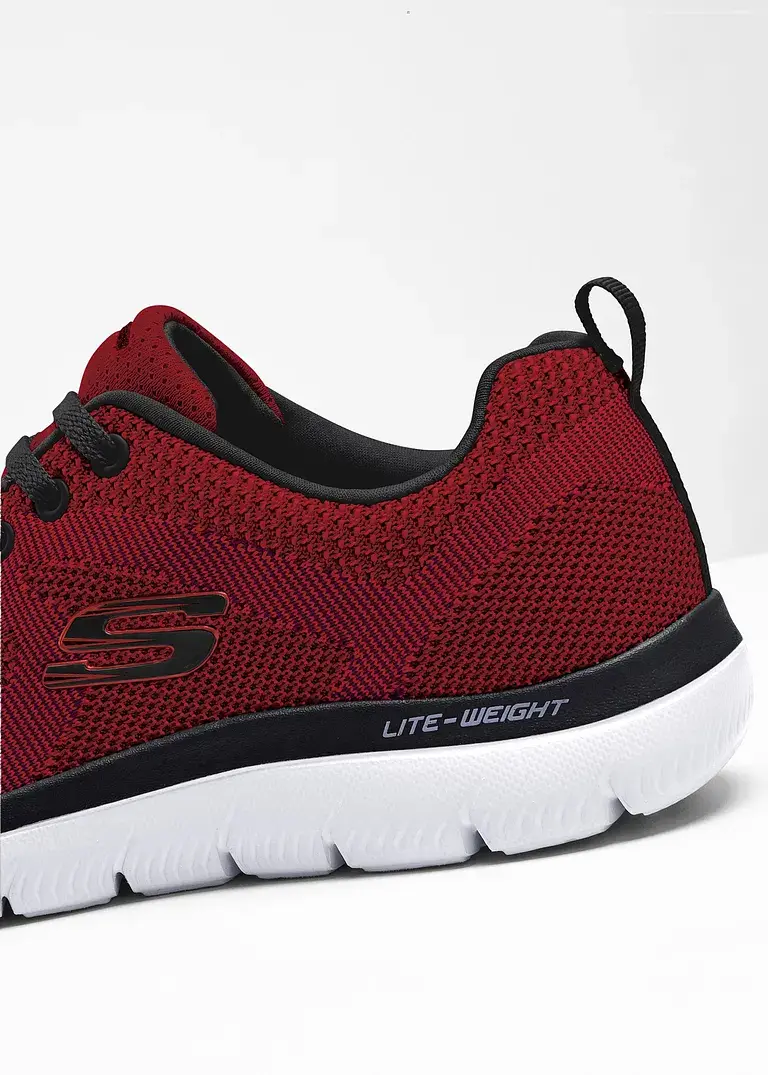 bonprix Bequemer Sneaker von Skechers - rot - Herren Große Rabatte