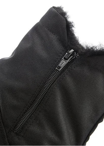 bonprix Der wasserdichte Boot mit warmem Futter - schwarz Räumungsverkauf