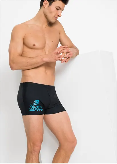 bonprix Sportliche Badehose mit Bindeband aus schnelltrocknendem Material Kauf eins, bekomm eins gratis