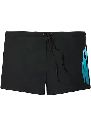 bonprix Sportliche Badehose mit Bindeband - schwarz - Herren Sonderangebote