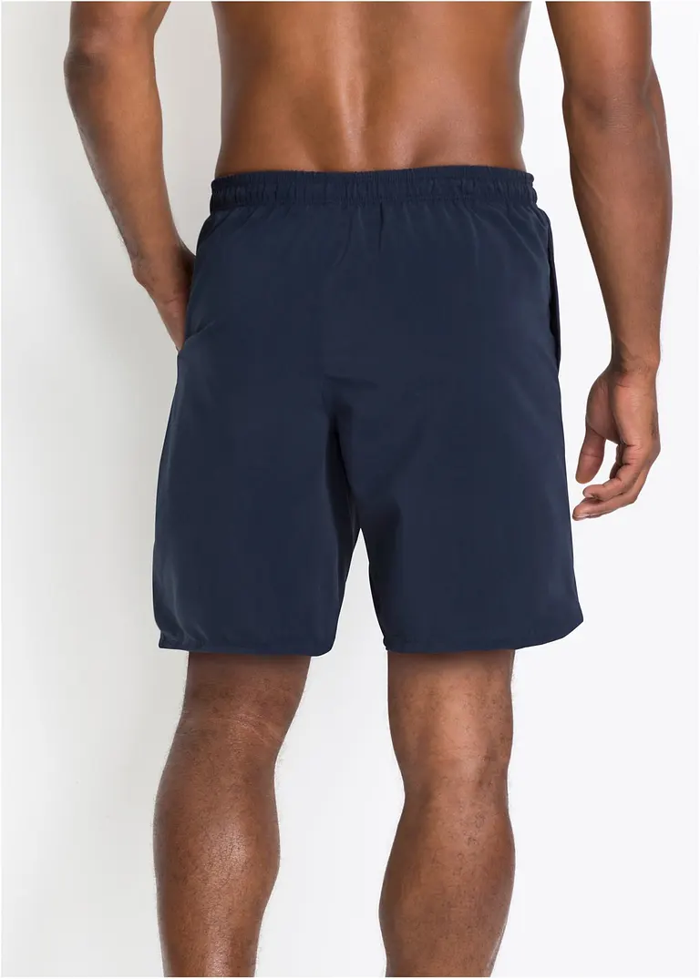 bonprix Attraktiver Herrenbadeshorts mit elastischem Bund - blau - Herren Letzte 3 Tage