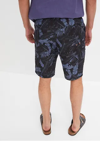 bonprix Sommerlich bedruckte Strand-Bermuda - schwarz - Herren Vierteljährliche Förderung