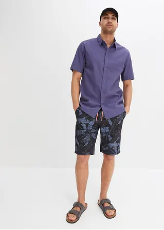 bonprix Sommerlich bedruckte Strand-Bermuda - schwarz - Herren Vierteljährliche Förderung