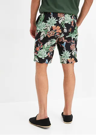 bonprix trendige Strand-Bermuda mit angesagtem Allover-Motiv - schwarz Discount Store für neue Produkte