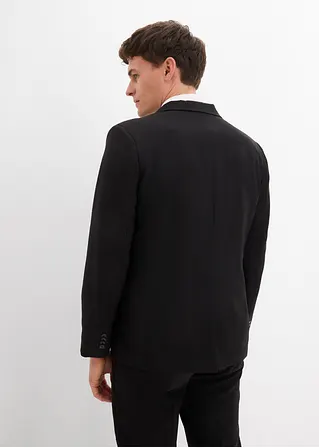 bonprix Zeitloses modisches Sakko im Slim Fit - schwarz 50% Rabatt für begrenzte Zeit