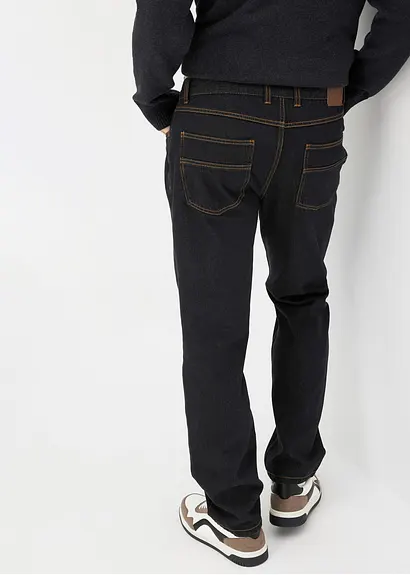 bonprix Regular Fit Jeans aus Denim ohne Stretchanteil im 5-Pocket-Style im Angebot