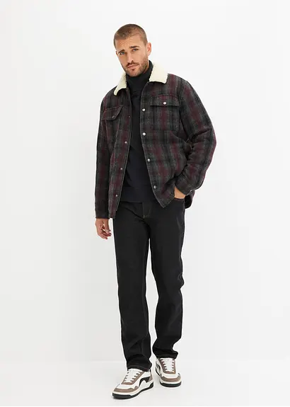 bonprix Regular Fit Jeans aus Denim ohne Stretchanteil im 5-Pocket-Style im Angebot