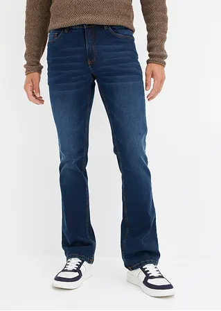 bonprix Praktische Stretch-Jeans in Five-Pocket-Form mit eingearbeiteten Falten Limitierter Zeitrabatt
