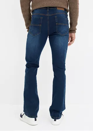 bonprix Praktische Stretch-Jeans in Five-Pocket-Form mit eingearbeiteten Falten Limitierter Zeitrabatt