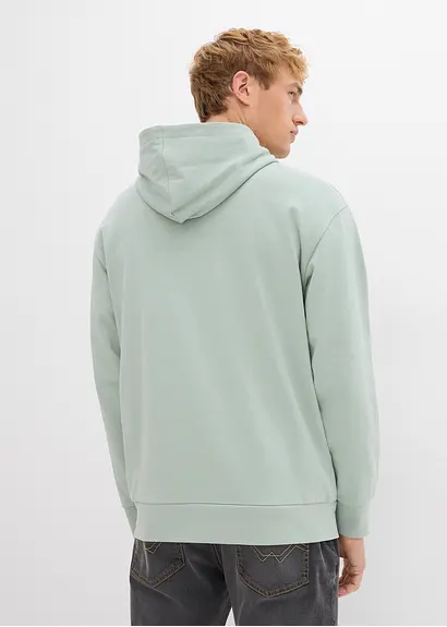 bonprix modernes Basic-Kapuzensweatshirt im angesagten Loose Fit innen weich angeraut Sonderangebot