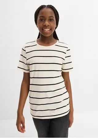bonprix Mädchen Basic-Shirt im praktischen 2er-Pack - Kinder Neueste Mode