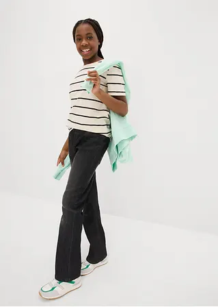 bonprix Mädchen Basic-Shirt im praktischen 2er-Pack - Kinder Neueste Mode