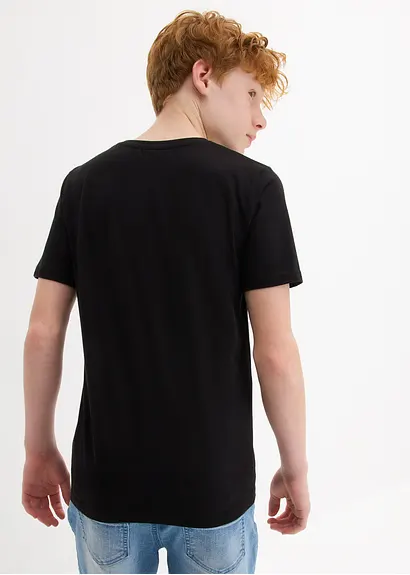 bonprix Cooles Jungen T-Shirt mit großem Druck und Rundhalsausschnitt JETZT KAUFEN