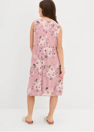 bonprix Sommerliches Kleid für Mädchen aus Mesh - rosa - Kinder Neueste Stile