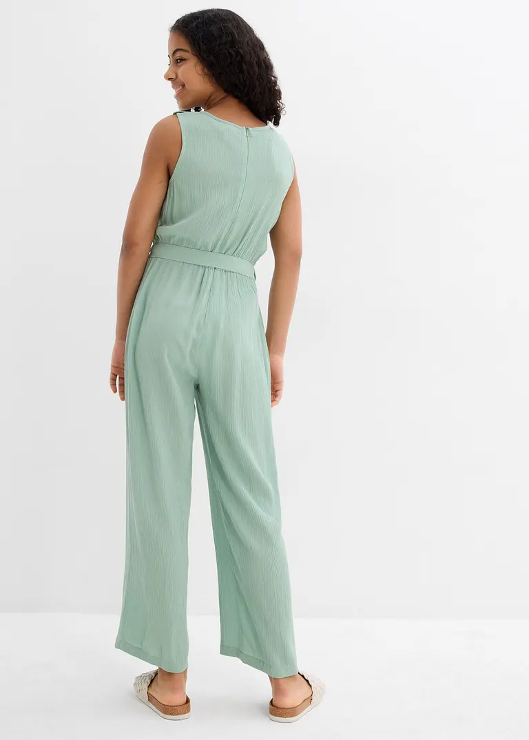 bonprix Schicker Jumpsuit für Mädchen ohne Ärmel aus fließender Viskose Bis zu 60% Rabatt