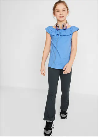bonprix Coole Mädchen Leggings im Jazz-Style - schwarz - Kinder Sonderangebot der Fabrik