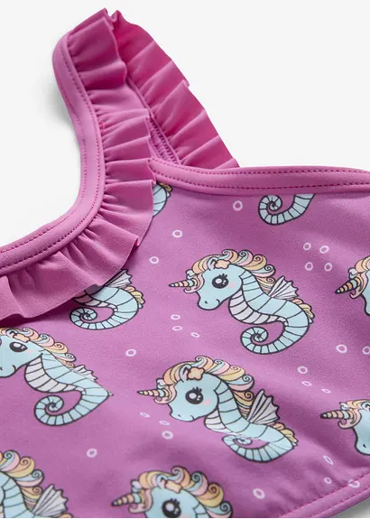 bonprix Süßer Bikini mit verspielten Rüschen im 2-tgl. Set Super Rabatt