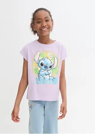 bonprix Tolles Mädchen Disney T-Shirt mit Stitch - lila Kostenloser Versand international