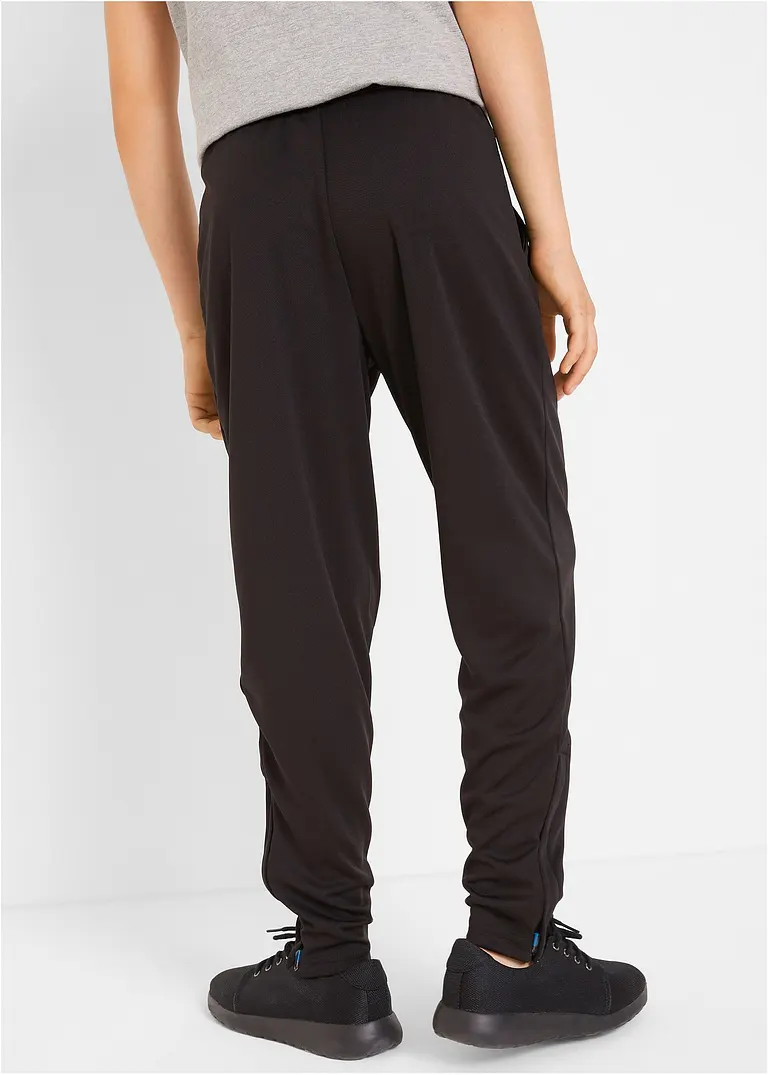 bonprix Jungen Sporthose mit Bindekordel - schwarz - Kinder Günstiger Verkauf