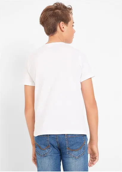 bonprix Jungen Basic T-Shirt mit Rundhalsausschnitt - Kinder Limitierter Zeitrabatt