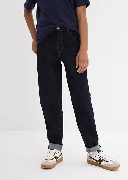 bonprix Tolle Jungen Stretch-Jeans im 5-Pocket Style - blau Fabrikpreis