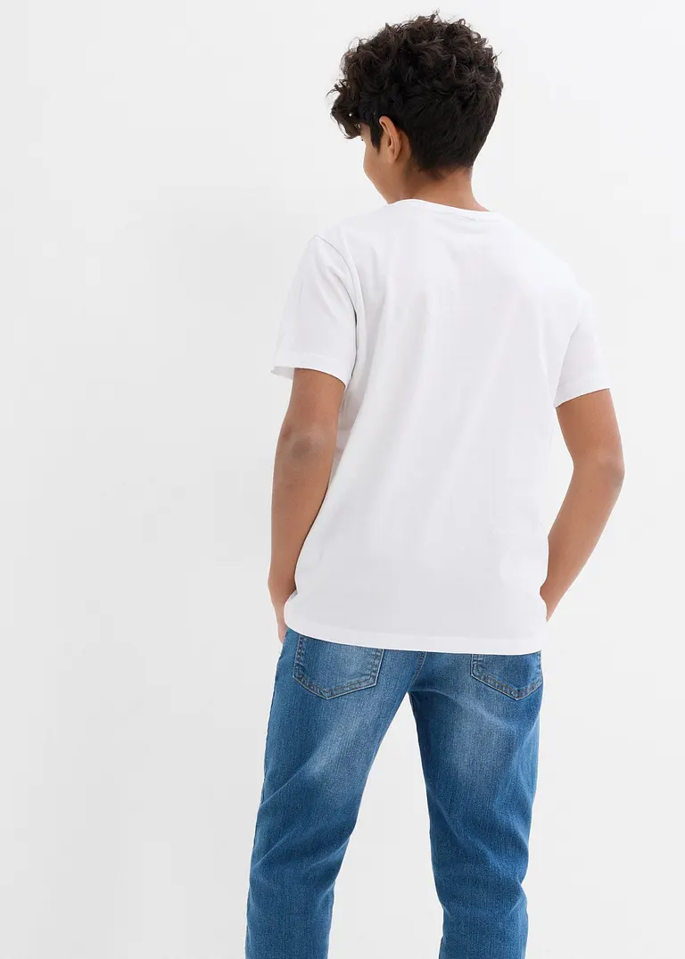bonprix Schöne Basic Packung für Jungen mit Rundhalsausschnitt Rabatt