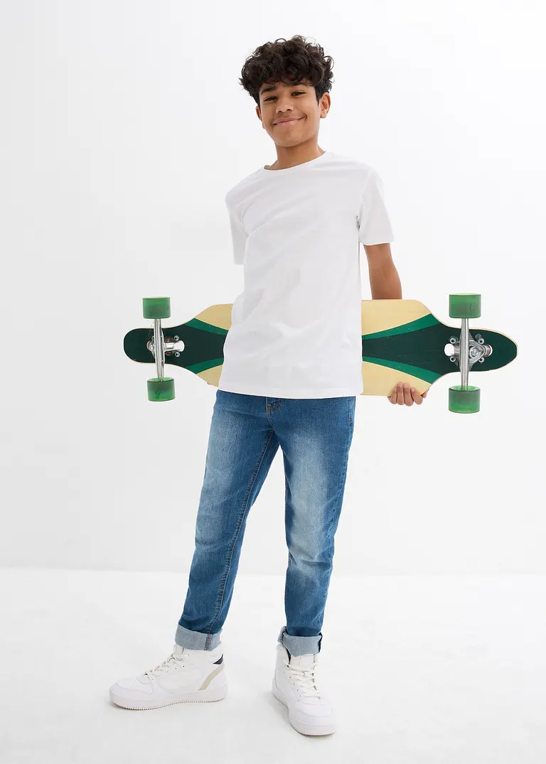 bonprix Schöne Basic Packung für Jungen mit Rundhalsausschnitt Rabatt