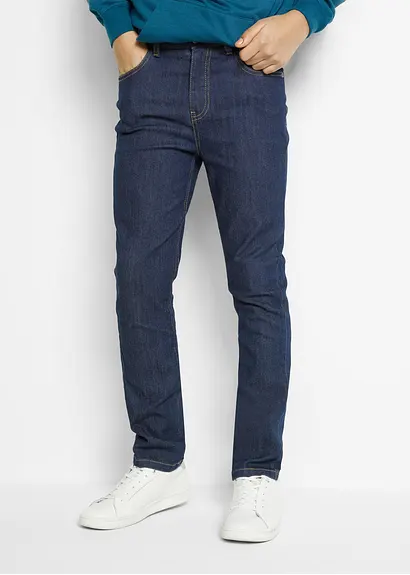bonprix Schlichte Jungen Jeans mit 4 Taschen - blau - Kinder Versandkostenfrei