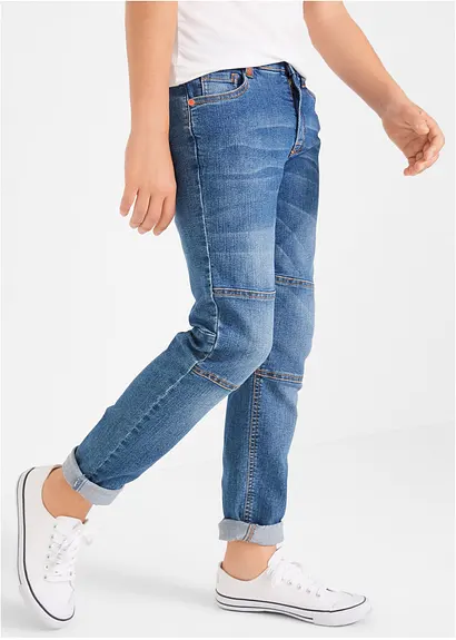 bonprix Widerstandsfähige Jungen Jeans mit extra Knieverstärkung - blau Exklusivangebot