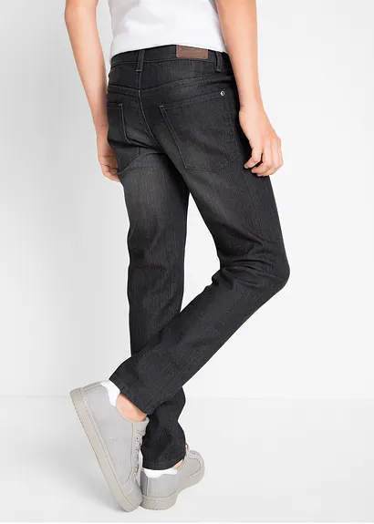 bonprix Schmale Jungen Jeans mit leichter Waschung - blau Valentinstagsangebot