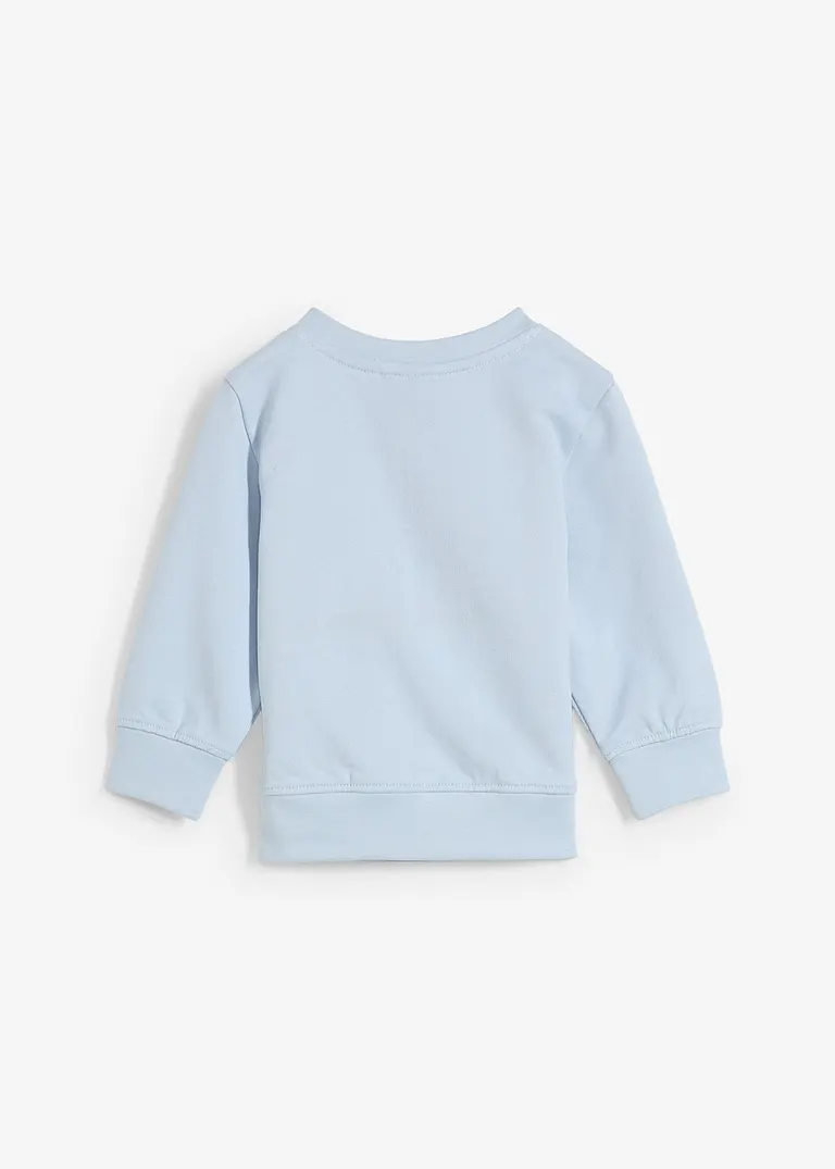 bonprix Baby Oversize Sweatshirt aus reiner Bio-Baumwolle mit sommerlichem Druck Kauf eins, bekomm eins gratis