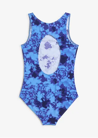 bonprix Sportlicher Badeanzug mit Rückenausschnitt und Batik Muster Kostenloser Versand international
