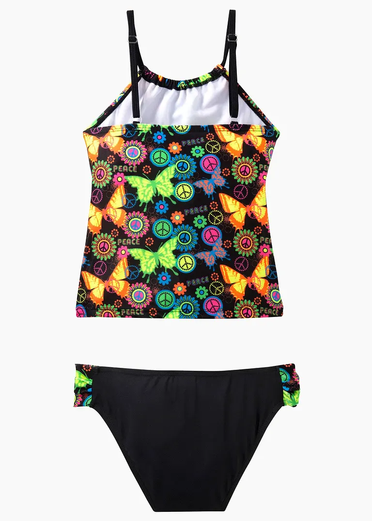 bonprix Schöner Tankini mit Schmetterlings-Print aus nachhaltiger Badeware Speichern exportieren
