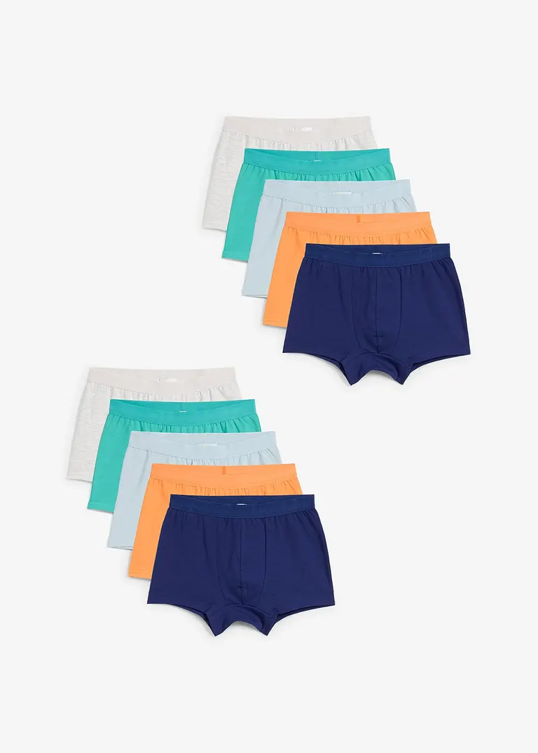 bonprix Bequeme Boxershorts im vorteilhaften 10er Pack - Kinder Rabatt