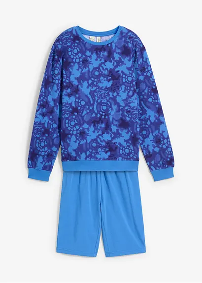 bonprix Bequeme Sweatshirt und Radlerhose in tollem Set Online Shopping