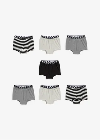 bonprix Schlichte Boxershorts im 7er Pack in verschiedenen Farben Black Friday