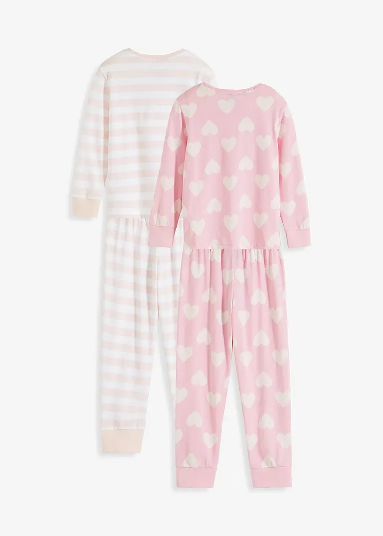 bonprix Mix-and-Match: Mädchen Pyjama im 4-tlg. Set - Kinder Top Angebot
