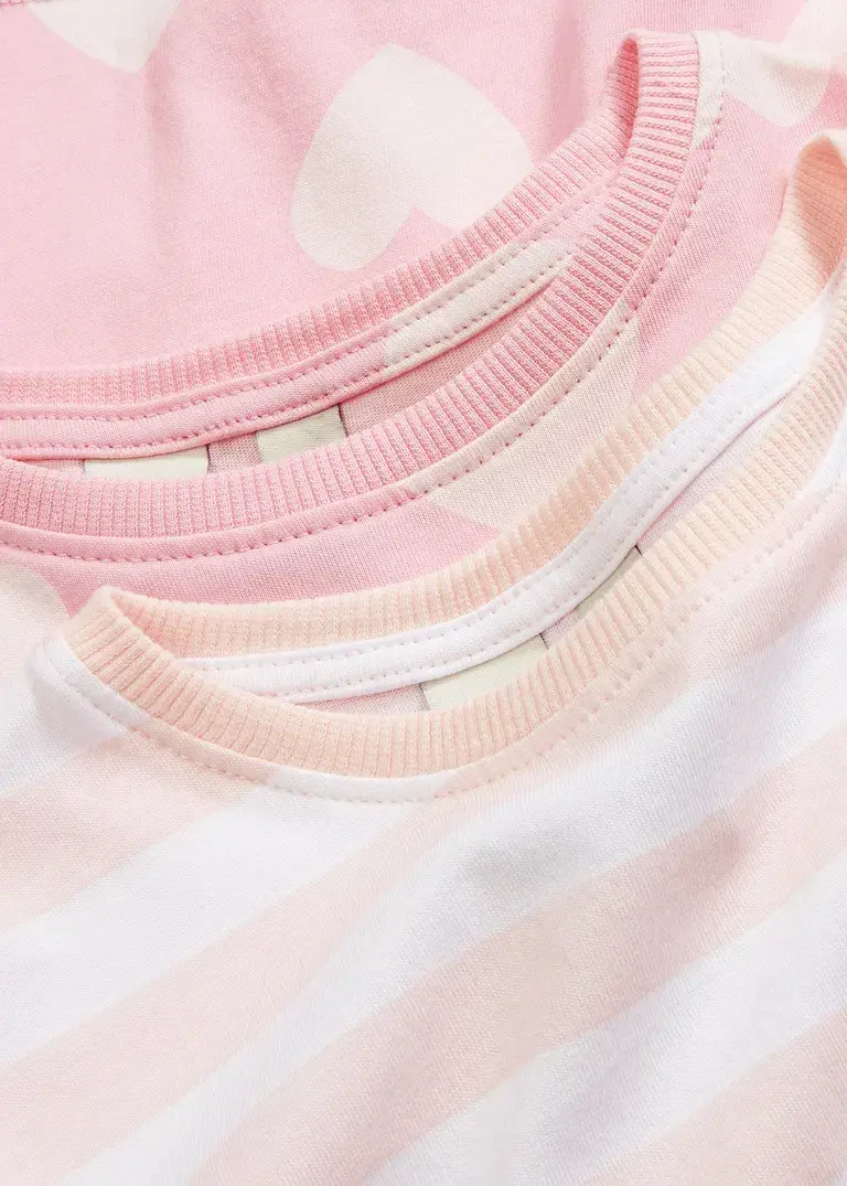 bonprix Mix-and-Match: Mädchen Pyjama im 4-tlg. Set - Kinder Top Angebot