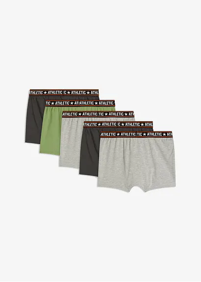 bonprix Klassische Jungen Boxershorts im 5er Pack - Kinder Neueste Mode