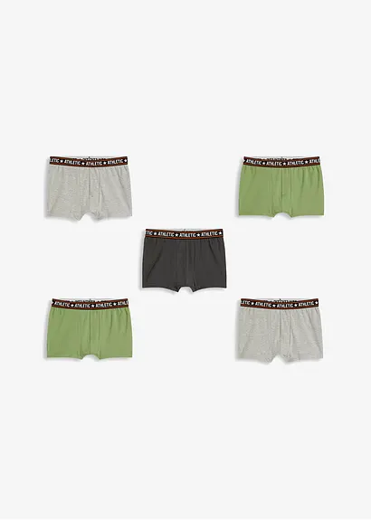 bonprix Klassische Jungen Boxershorts im 5er Pack - Kinder Neueste Mode