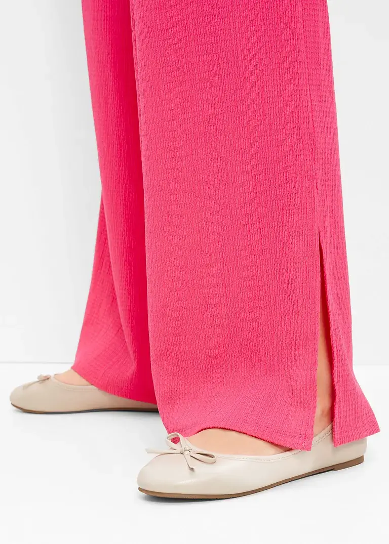 bonprix Zeitlose Ballerina mit Schleife - beige - Damen Sonderangebote