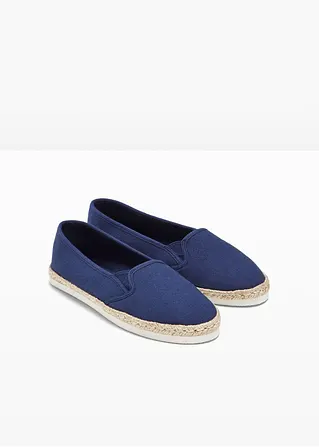 bonprix Sommerliche Espadrille mit leichter Laufsohle - blau Kostenlose Rückgabe