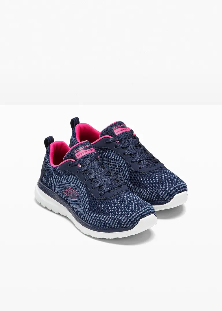 bonprix Moderner Komfort Sneaker von Skechers mit Memory Foam - blau Bis zu 60% Rabatt